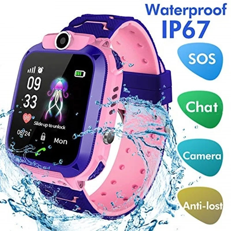 Smartwatch Watches For Girls Kids - Jam tangan pintar anak, 2G panggilan