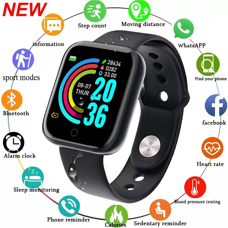 Smartwatch Watches Gift For Men - Jam Tangan Pintar Pria Wanita Jam