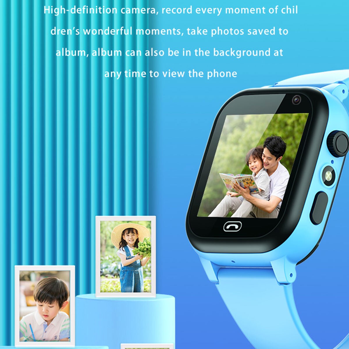 Smartwatch Watches For Girls Kids - Jam tangan pintar anak panggilan SOS