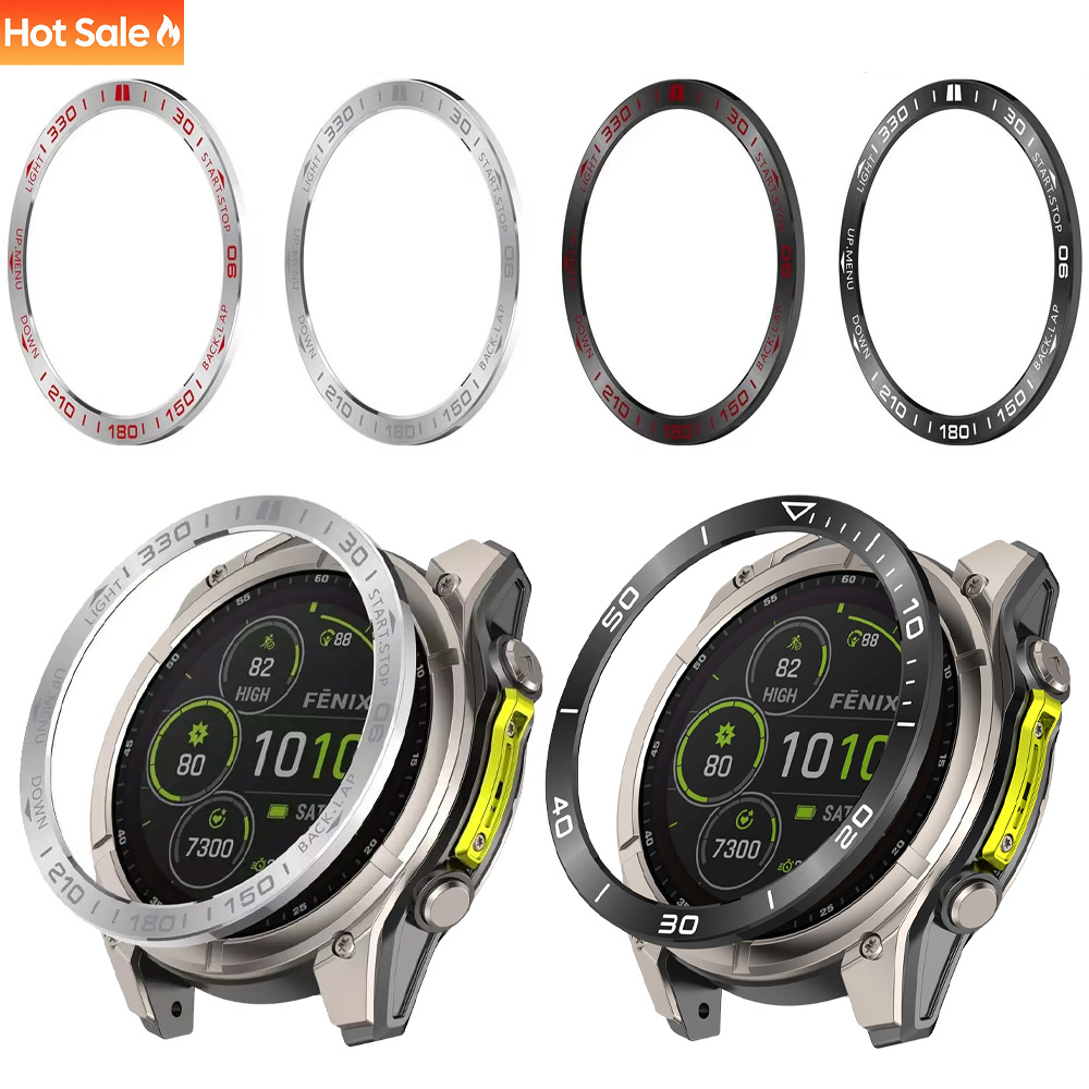 Watch Bezel Insert - Cincin Bezel Logam untuk Garmin Fenix
