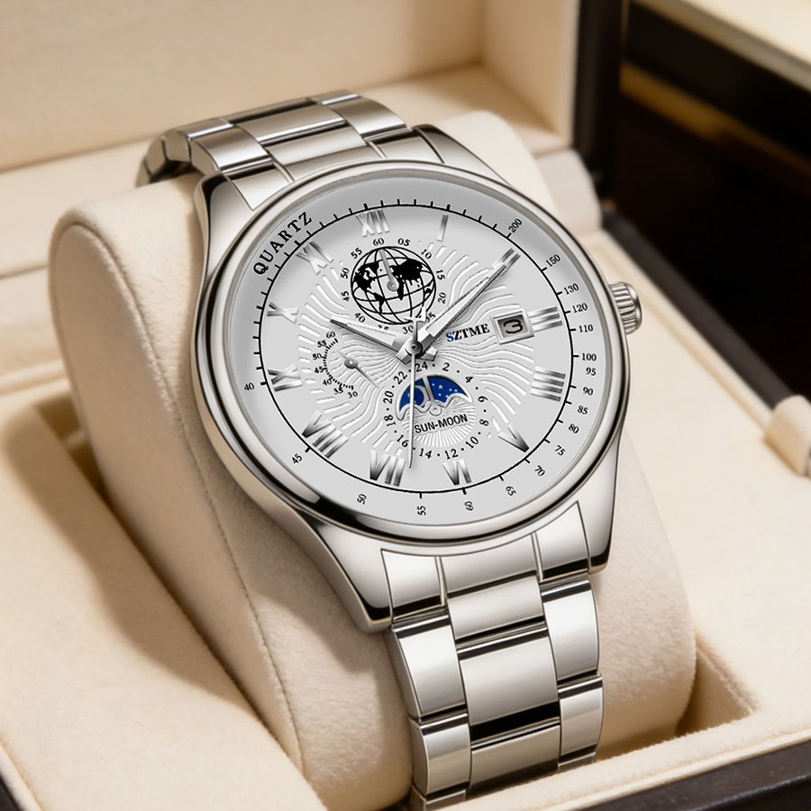 Smartwatch Trending Watches For Men - Jam Tangan Pria Mewah Bisnis Tali