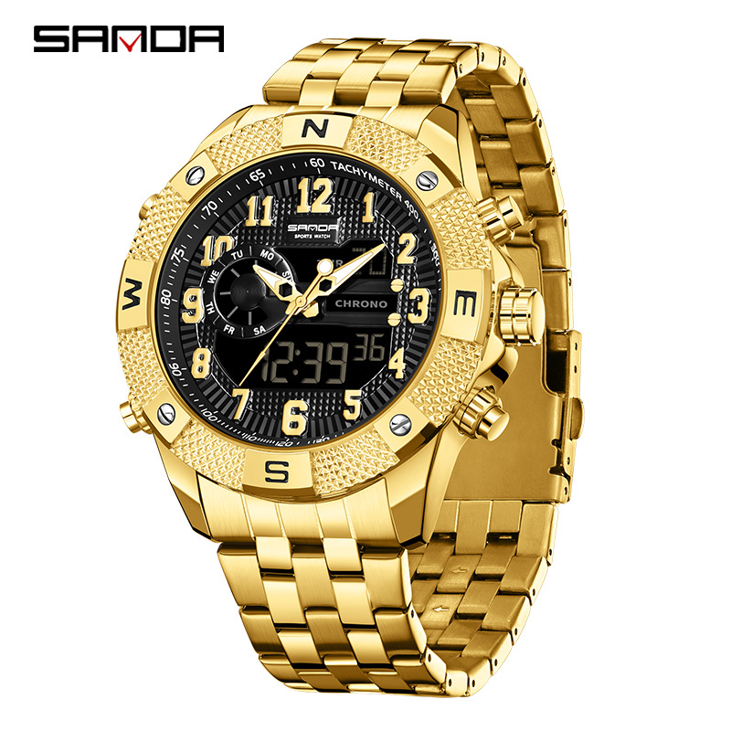 Smartwatch Trending Watches For Men - Jam tangan elektronik SANDA, tren anak