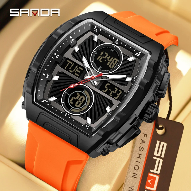 Smartwatch Trending Watches For Men - SANDA Jam Tangan Pria Tren Fashion