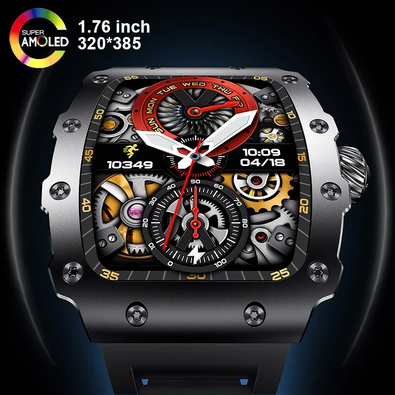 Smartwatch Trending Watches For Men - Jam Tangan Pintar Tren Baru 1.76
