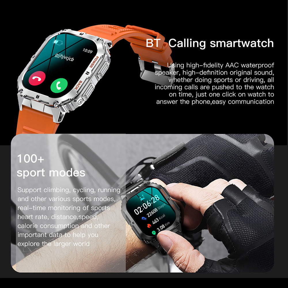 K61 Pro Jam Tangan Pintar Pria - Smartwatch Digital Watches For Men ulasan dan harga