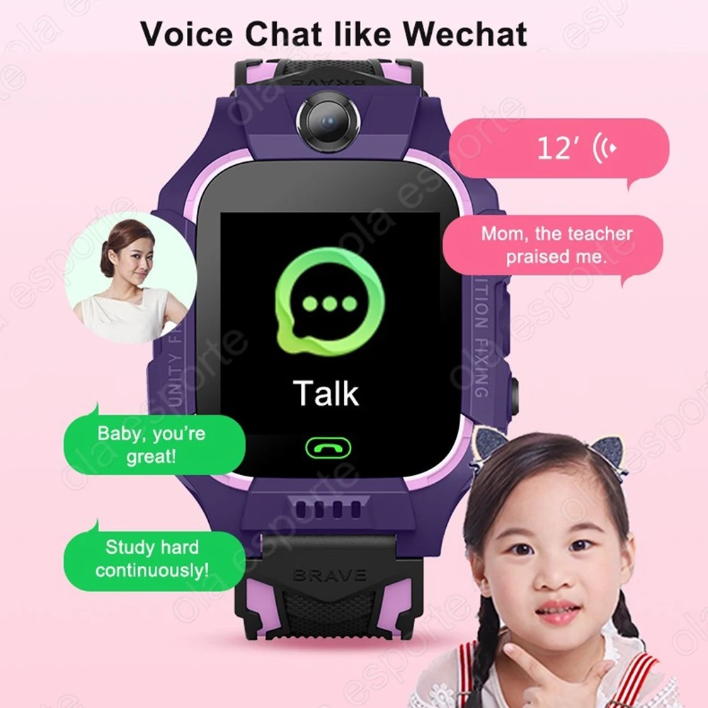 Jam Tangan Pintar Anak Kartu S - Smartwatch Watches For Girls Kids ulasan dan harga
