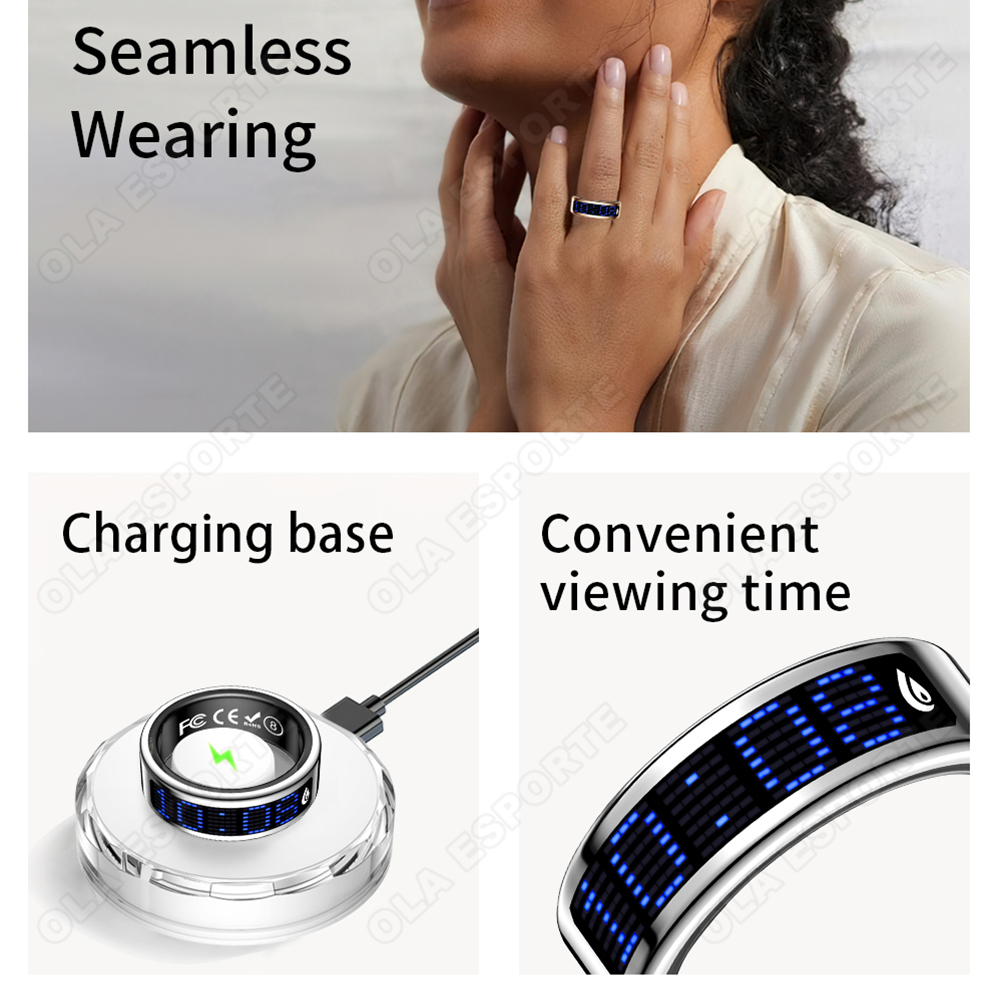 Cincin Pintar Cyber Style deng - Couple Watches Smartwatch ulasan dan harga