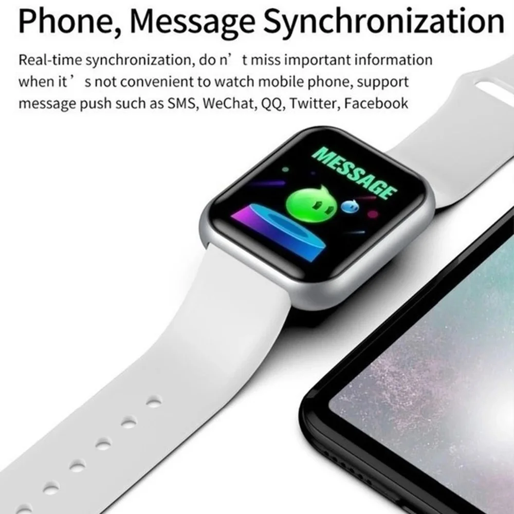 Jam Tangan Pintar Pria Wanita  - Smartwatch Watches Gift For Men ulasan dan harga
