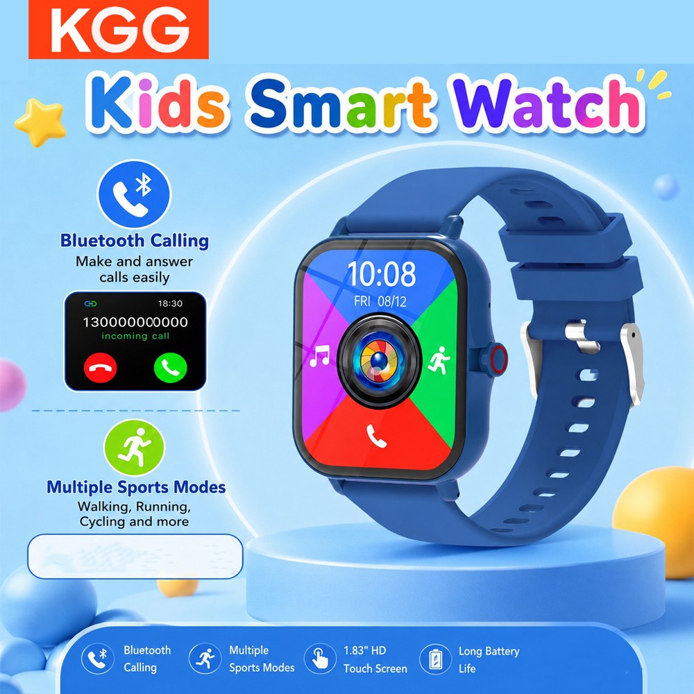 Jam Tangan Pintar Anak 1.83''  - Smartwatch Watches For Girls Kids ulasan dan harga