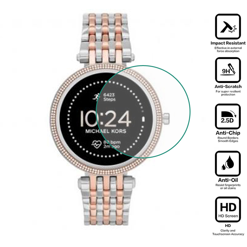 Film Pelindung Kaca Keras untu - Smartwatch Watches Michael Kors ulasan dan harga