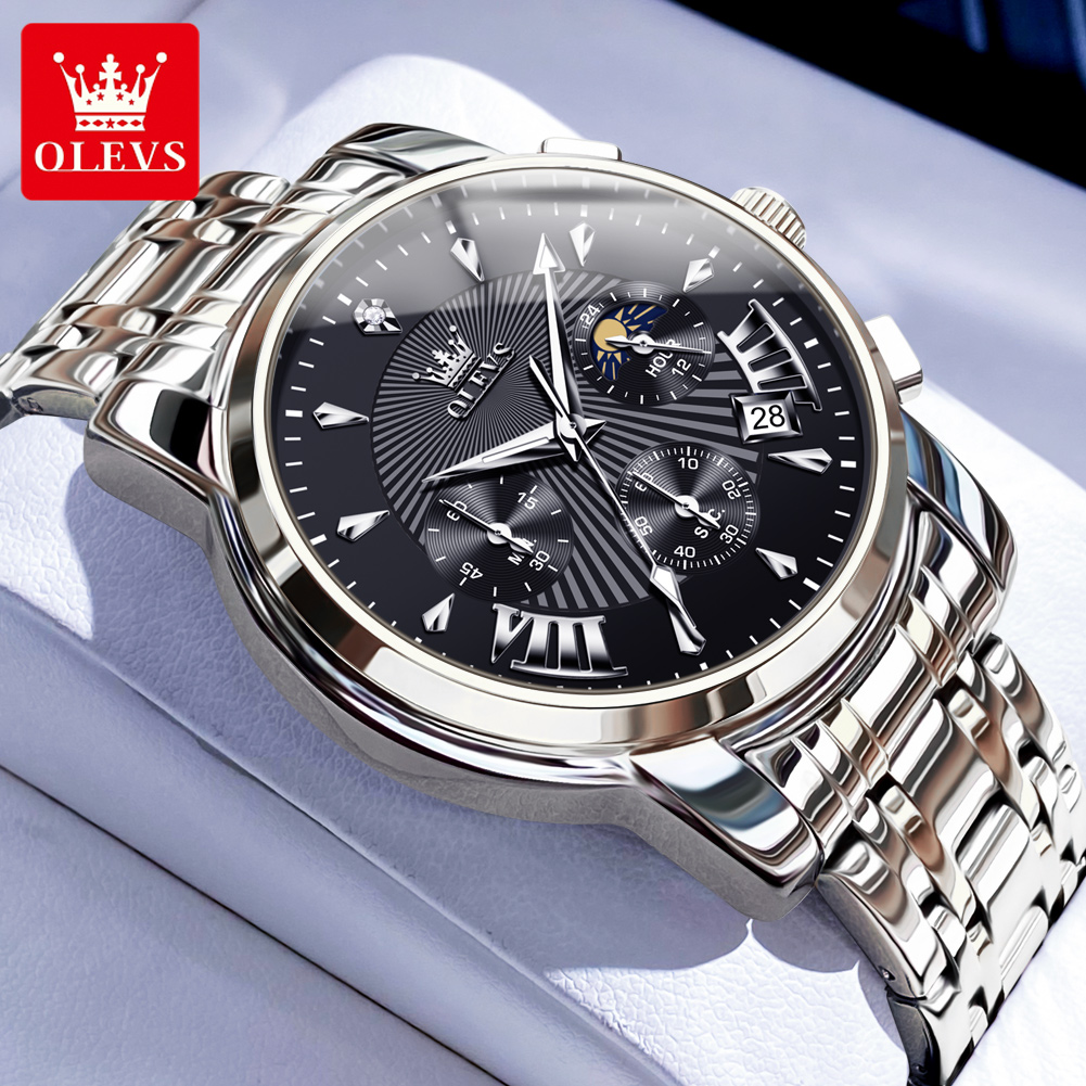OLEVS Jam Tangan Pria Jam Tang - Smartwatch Trending Watches For Men ulasan dan harga