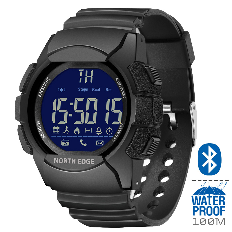 NORTH EDGE AK 100M Jam Tangan  - Smartwatch Digital Watches For Men ulasan dan harga