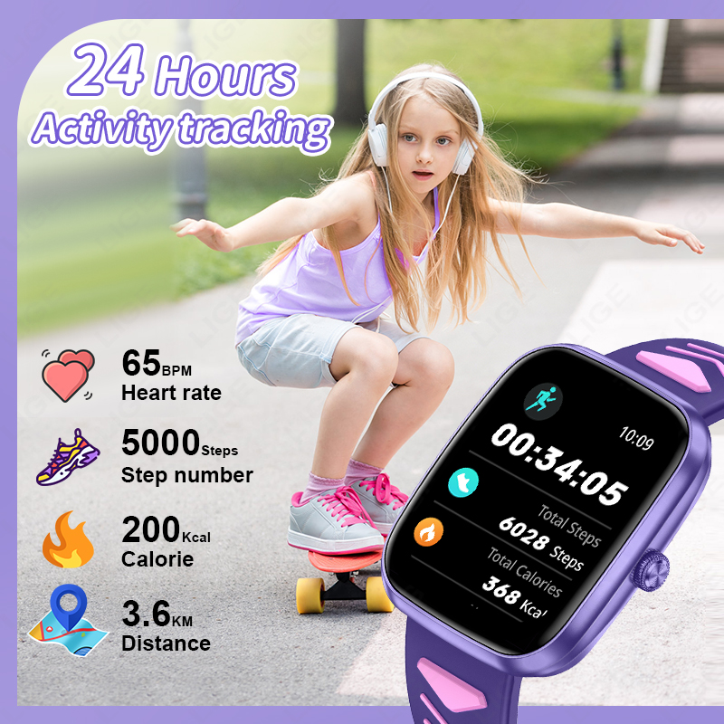 Jam Tangan Pintar Anak Baru 20 - Smartwatch Watches For Girls Kids ulasan dan harga