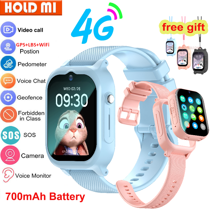 Jam Tangan Pintar Anak 4G GPS  - Smartwatch Watches For Girls Kids ulasan dan harga