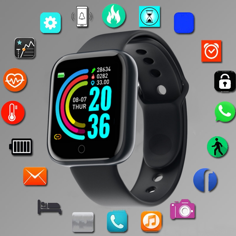 Jam tangan pintar olahraga pri - Smartwatch Digital Watches For Men ulasan dan harga