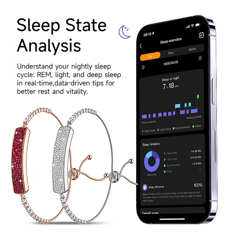 Gelang Pintar Wanita dengan De - Couple Watches Smartwatch ulasan dan harga
