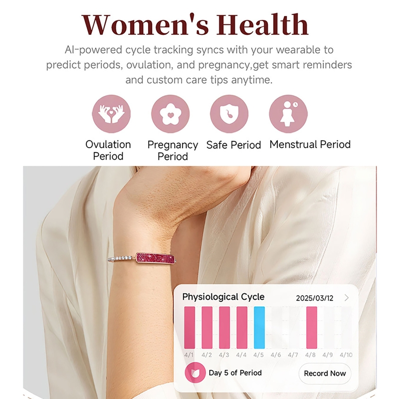 Gelang Pintar Wanita dengan De - Couple Watches Smartwatch ulasan dan harga