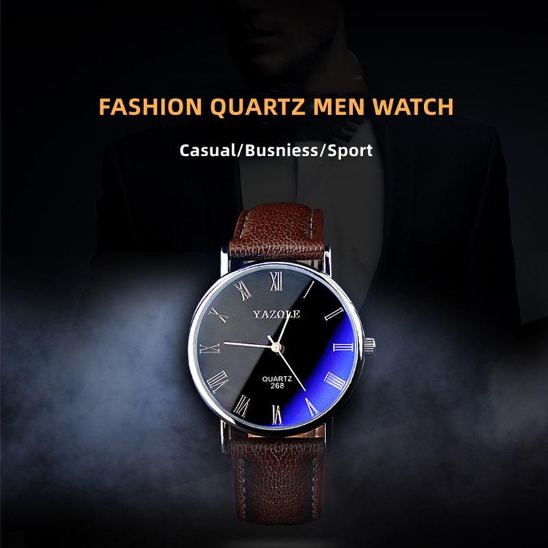 YAZOLE Jam Tangan Kuarsa Minim - Smartwatch Watches Gift For Men ulasan dan harga