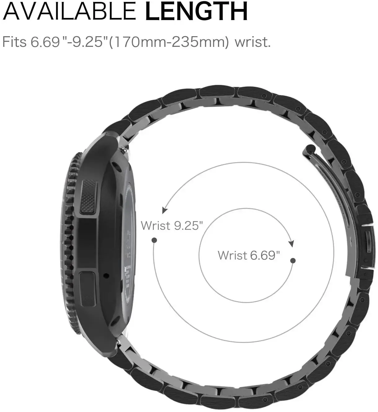 Tali Baja Tahan Karat 22Mm unt - Watch S Realme ulasan dan harga