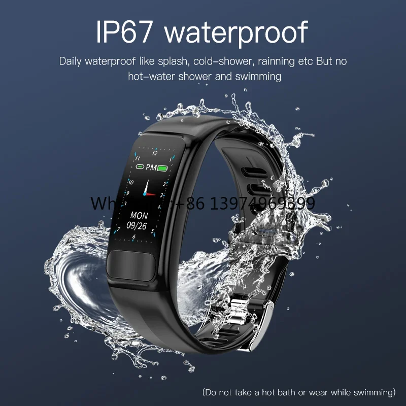 Jam Tangan Pintar Model Gelang - Couple Watches Smartwatch ulasan dan harga