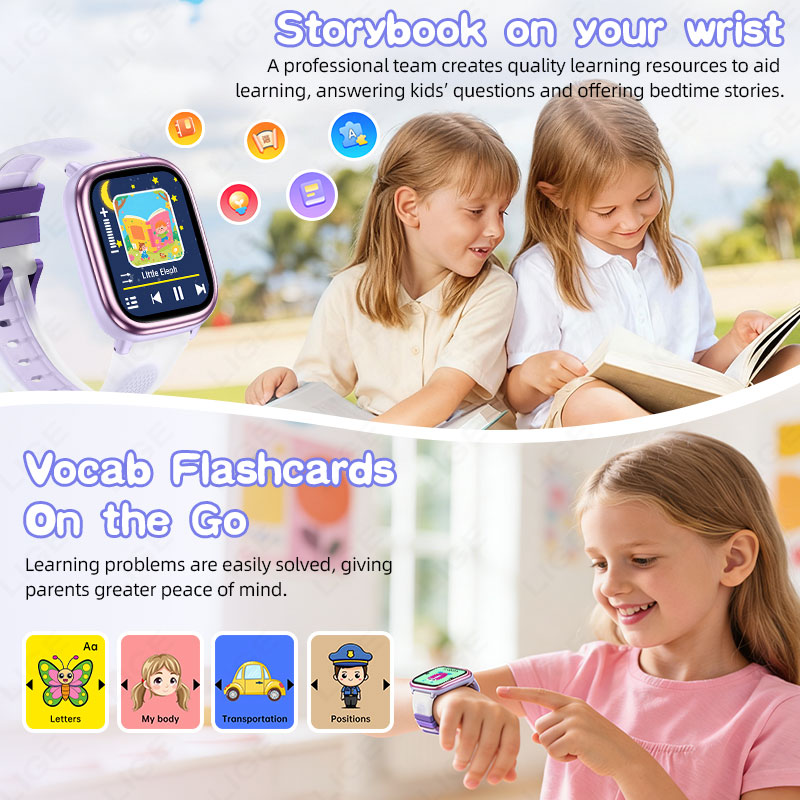 LIGE 2026 Jam Tangan Pintar An - Smartwatch Watches For Girls Kids ulasan dan harga