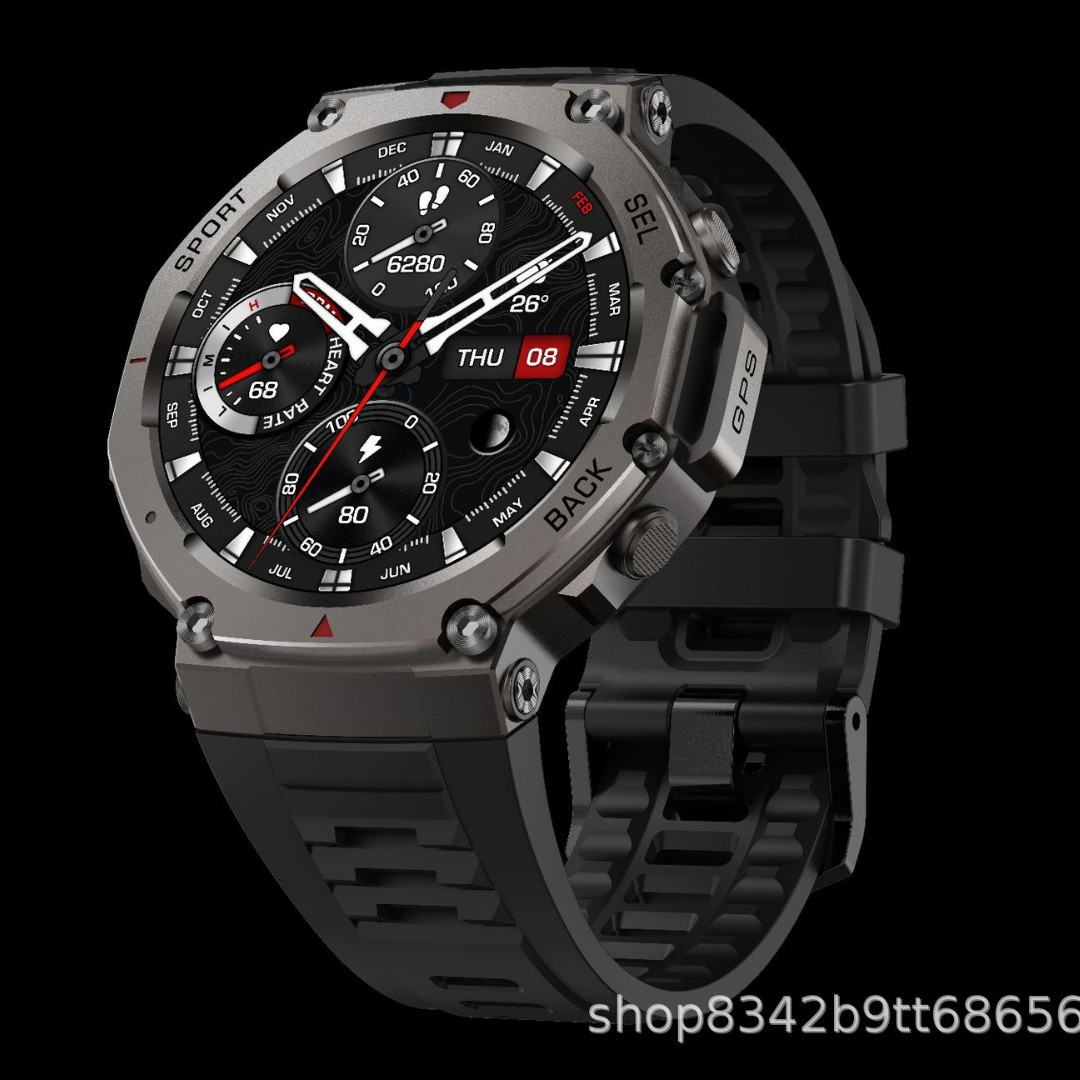 Jam Tangan Pintar DM58, Layar  - Altimeter Compass Watch ulasan dan harga
