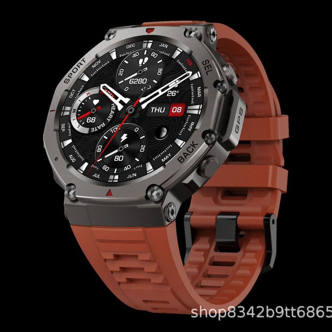 Jam Tangan Pintar DM58, Layar  - Altimeter Compass Watch ulasan dan harga