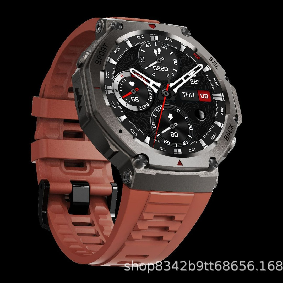 Jam Tangan Pintar DM58, Layar  - Altimeter Compass Watch ulasan dan harga
