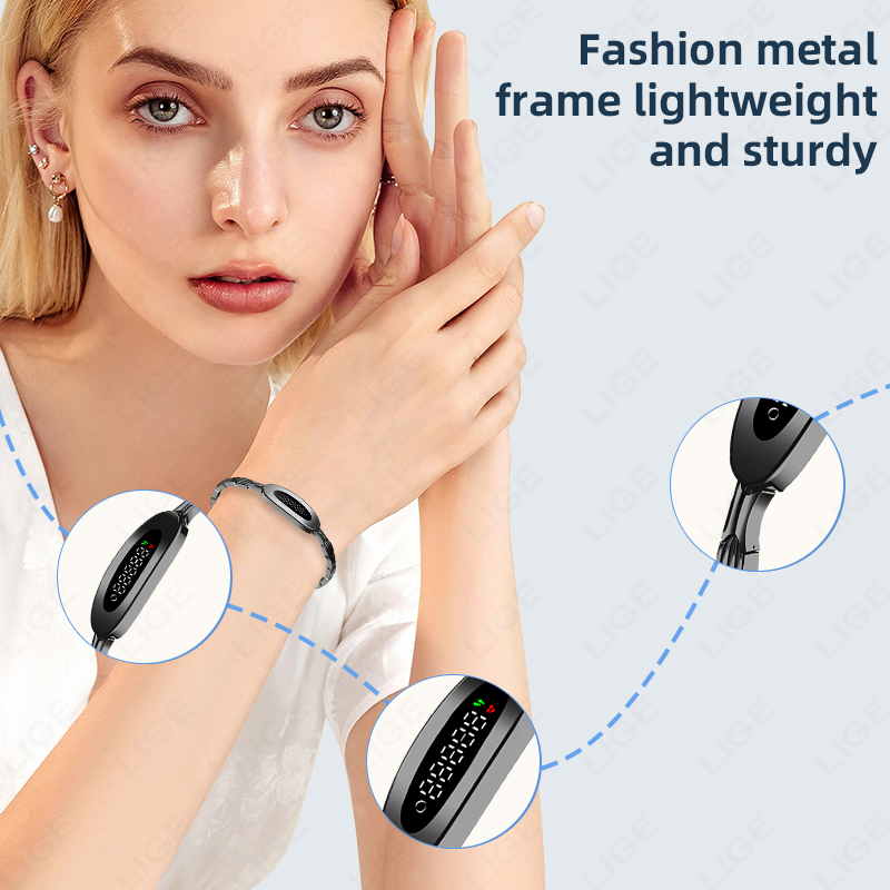 LIGE Gelang Pintar Pria untuk  - Couple Watches Smartwatch ulasan dan harga