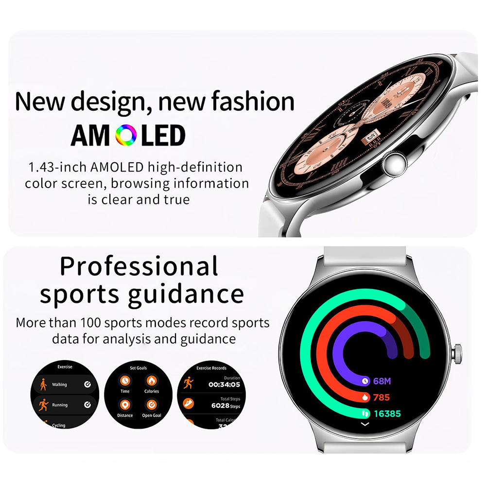 Jam Tangan Pintar AMOLED Ultra - Smartwatch Digital Watches For Men ulasan dan harga