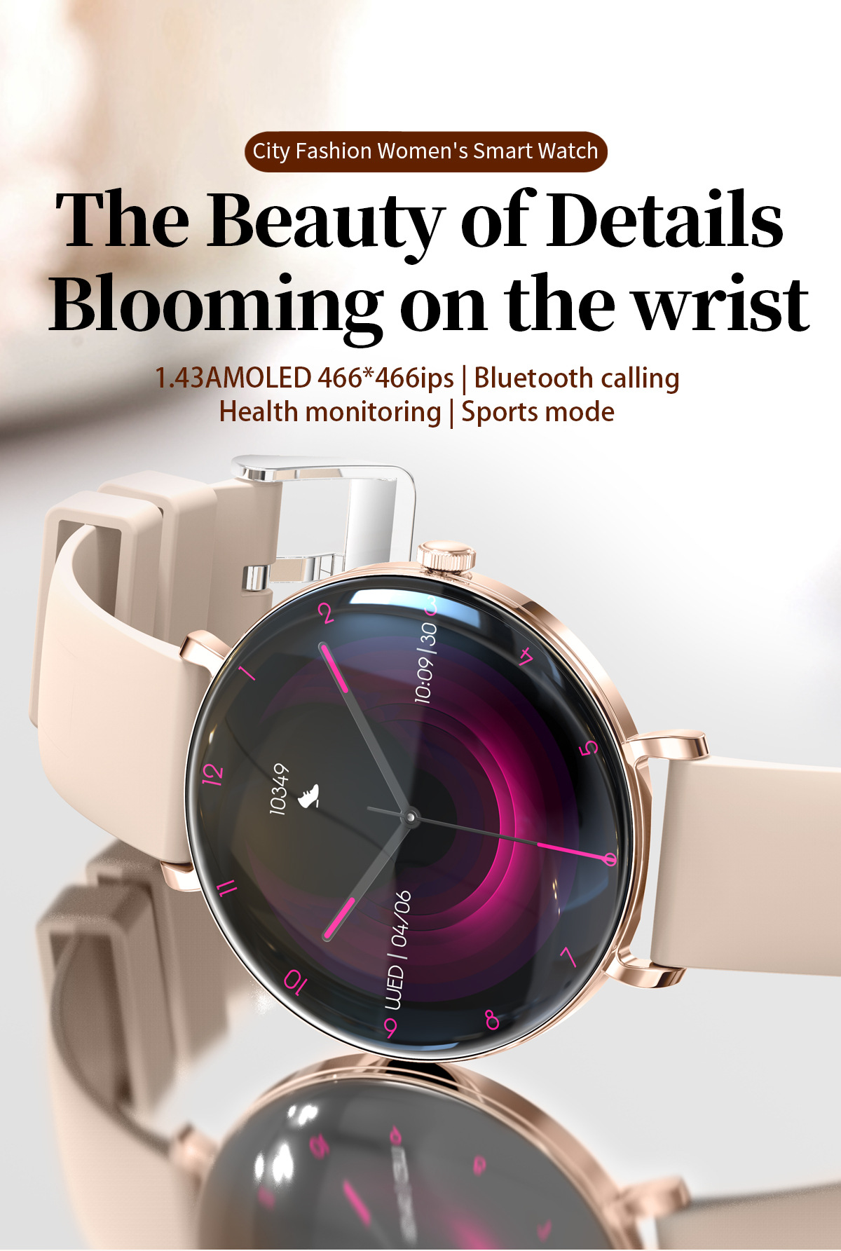 V85 2025 Jam Tangan Pintar AMO - Smartwatch Trending Watches For Women ulasan dan harga