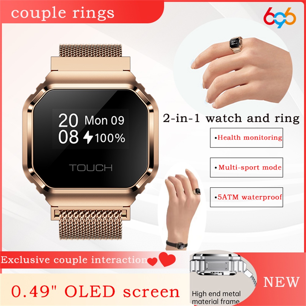 Cincin Pintar Layar OLED 0.49