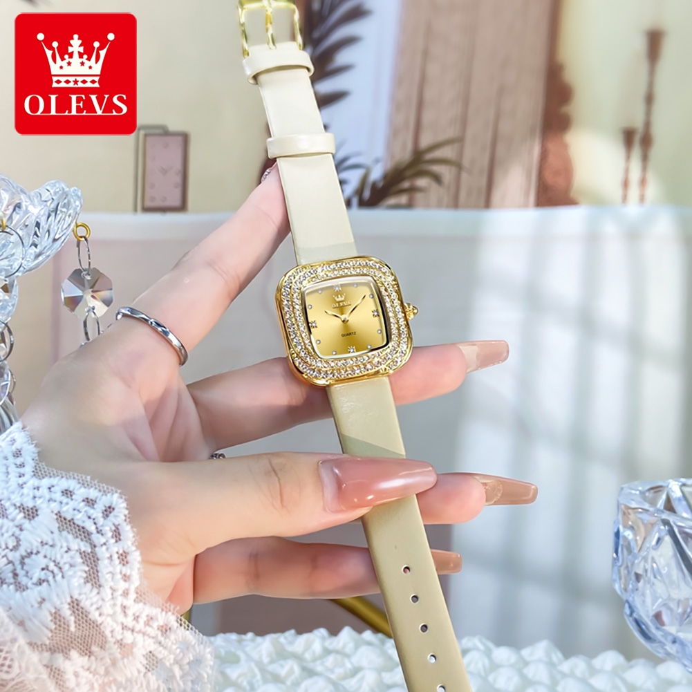 Jam Tangan Wanita OLEVS Fashio - Watch Bezel Insert ulasan dan harga