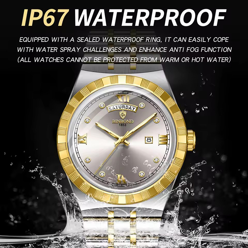 Jam Tangan Pria BINBOND Tren F - Smartwatch Trending Watches For Men ulasan dan harga