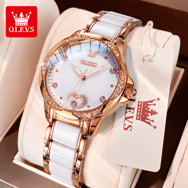 OLEVS 6631 Jam Tangan Wanita M - Watch Bezel Insert ulasan dan harga