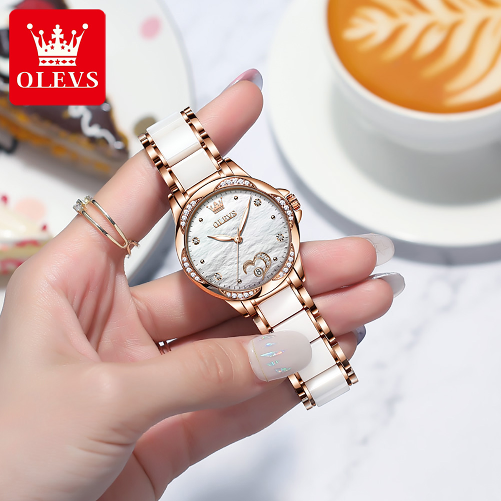 OLEVS 6631 Jam Tangan Wanita M - Watch Bezel Insert ulasan dan harga