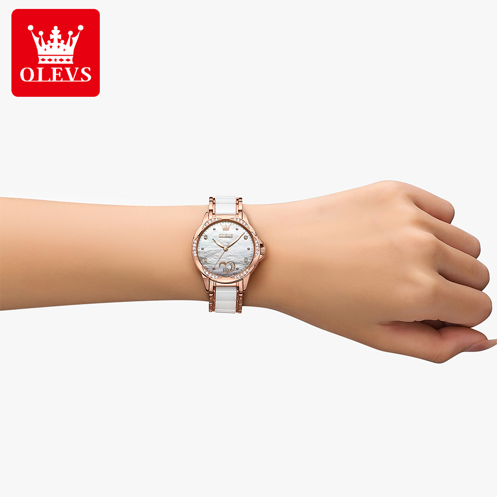 OLEVS 6631 Jam Tangan Wanita M - Watch Bezel Insert ulasan dan harga