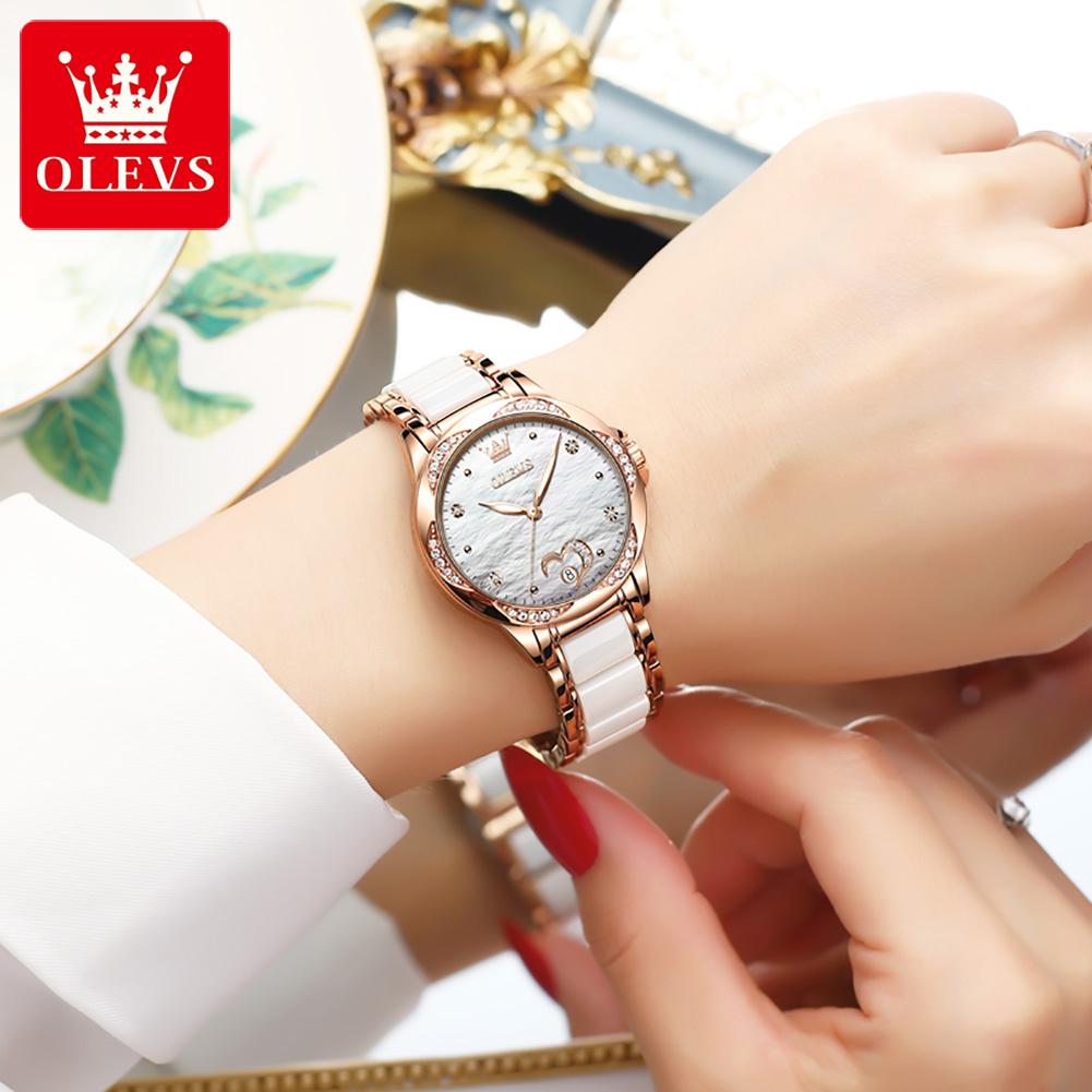 OLEVS 6631 Jam Tangan Wanita M - Watch Bezel Insert ulasan dan harga