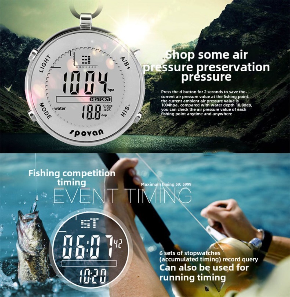 Spovan SPV600 Jam Tangan Saku  - Altimeter Compass Watch ulasan dan harga