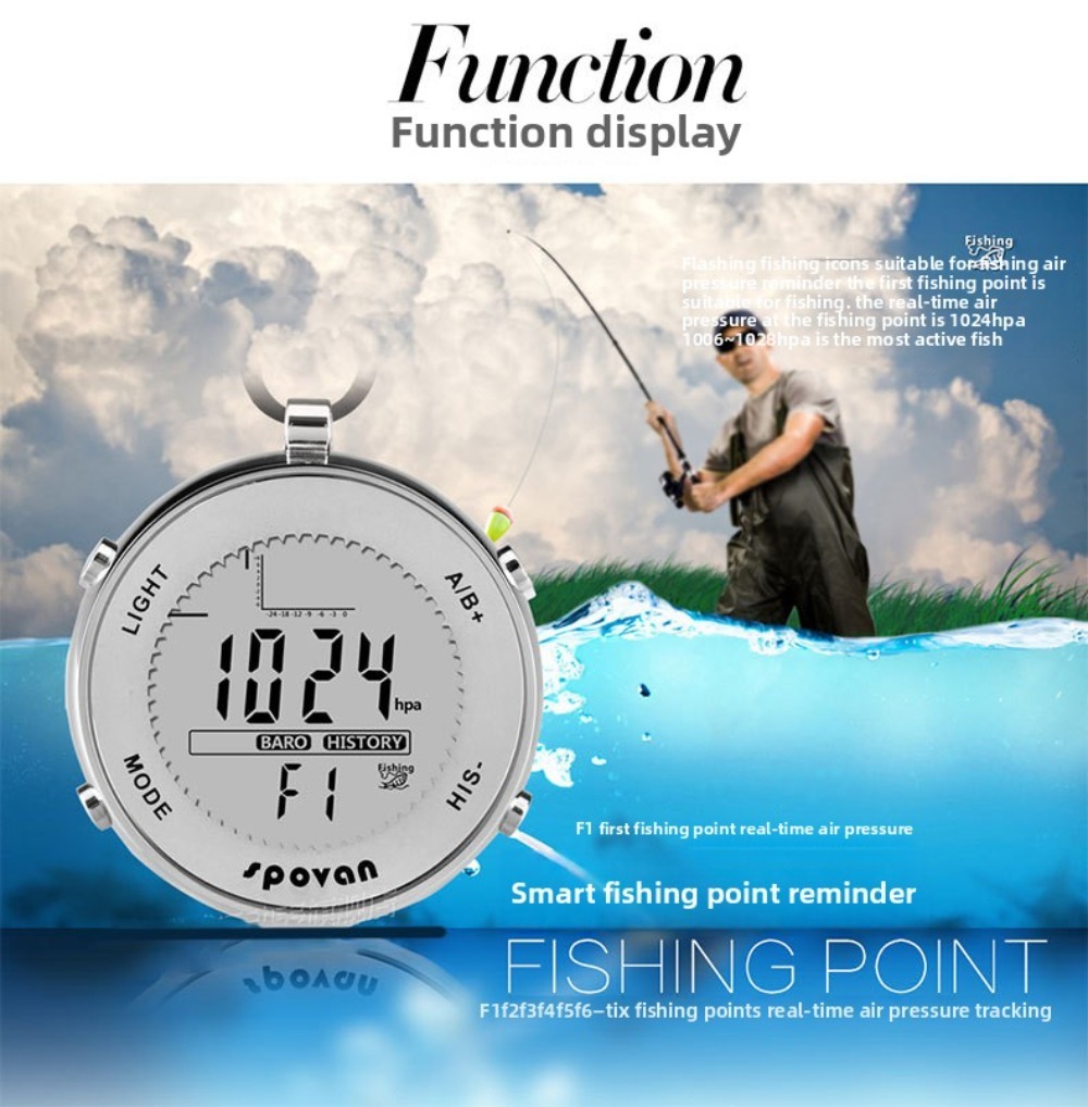 Spovan SPV600 Jam Tangan Saku  - Altimeter Compass Watch ulasan dan harga