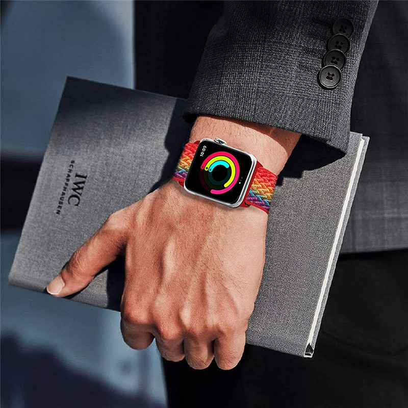 Tali nilon untuk iwatch seri 9 - Watch X7 ulasan dan harga