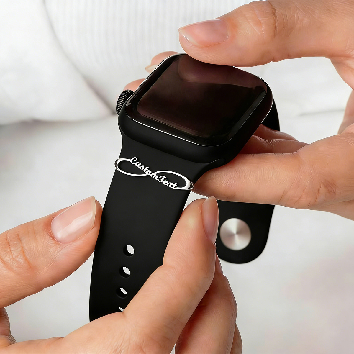 Cincin Tali Jam Tangan Simbol  - Couple Watches Smartwatch ulasan dan harga