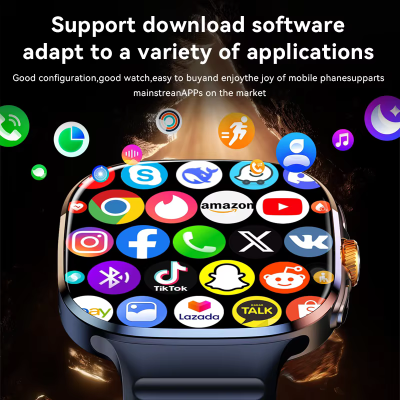 Jam Tangan Pintar 4G 5G SIM Ca - Smartwatch Watches For Men With Gps ulasan dan harga
