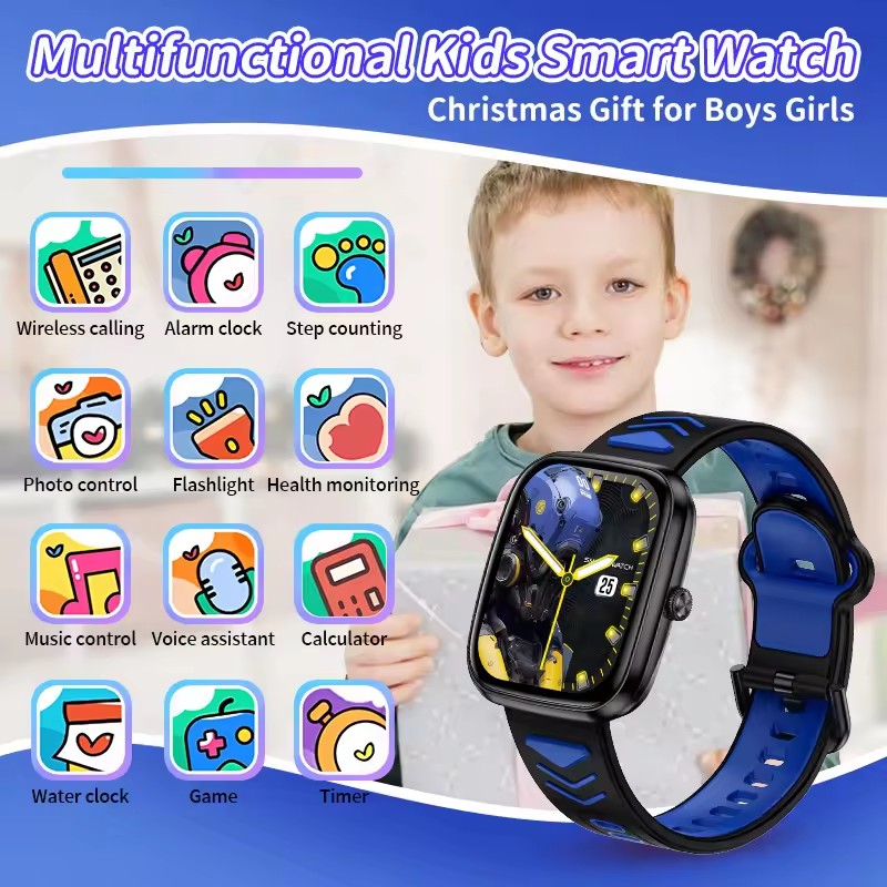 Jam Tangan Pintar Anak Laki-la - Smartwatch Watches For Girls Kids ulasan dan harga