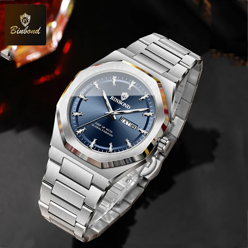 BINBOND Jam Tangan Kuarsa Pria - Smartwatch Trending Watches For Men ulasan dan harga