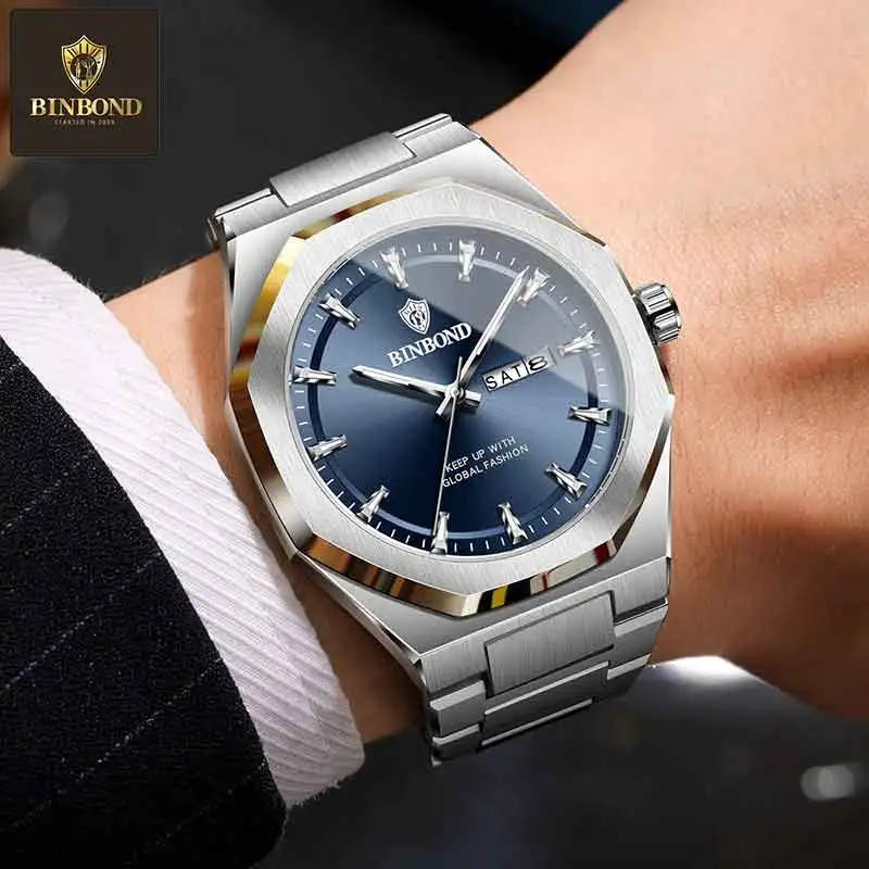 BINBOND Jam Tangan Kuarsa Pria - Smartwatch Trending Watches For Men ulasan dan harga