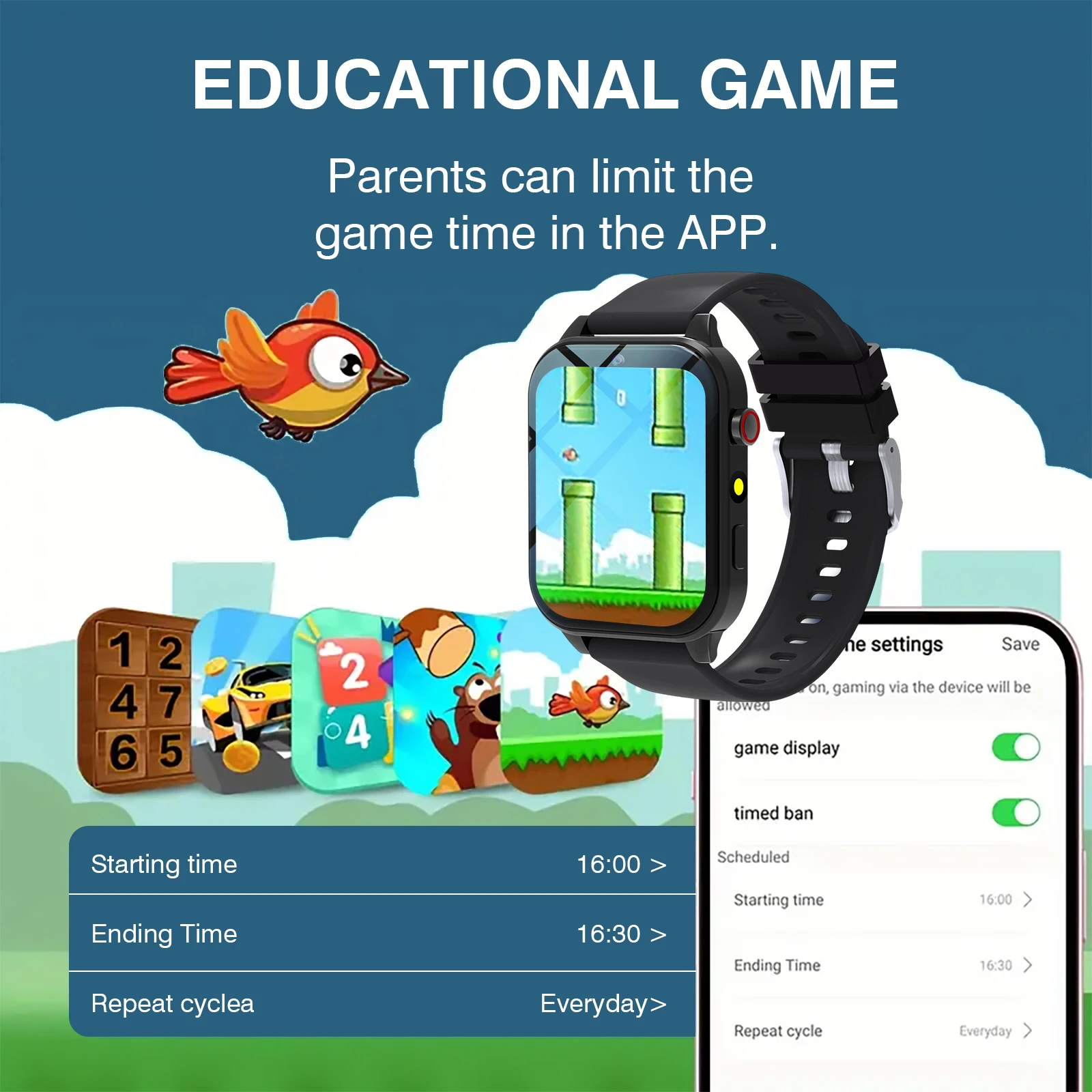 Jam Tangan Pintar Anak 18 Perm - Smartwatch Watches Boys ulasan dan harga