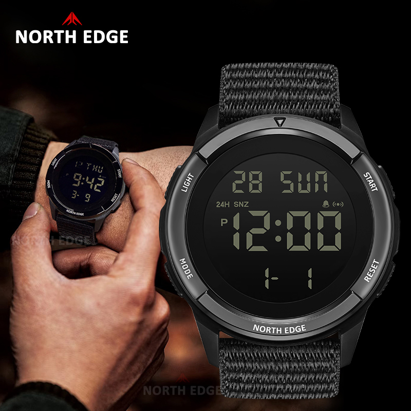 NORTH EDGE 2025 TERRAX Jam Tan - Smartwatch Digital Watches For Men ulasan dan harga
