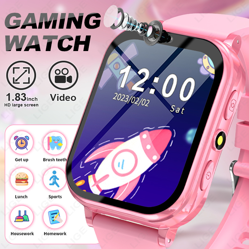LIGE Jam Tangan Pintar Anak Ja - Smartwatch Watches For Girls Kids ulasan dan harga