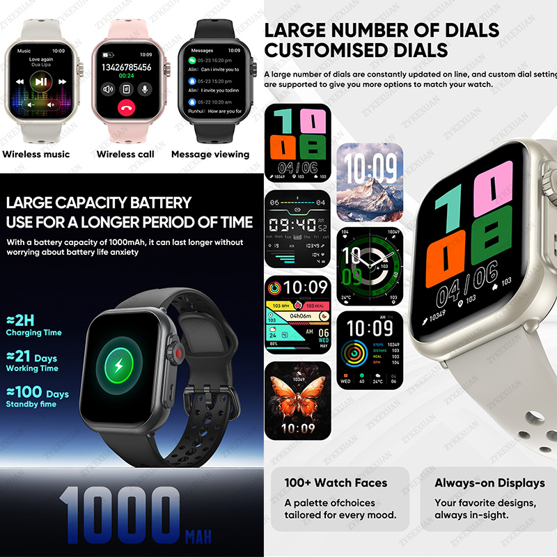 Jam Tangan Ultra K62 Pria Wani - Smartwatch Watches For Men With Gps ulasan dan harga